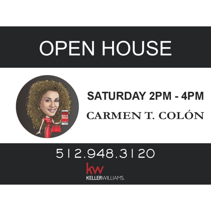 Custom Sign Carmen Colon 18x24