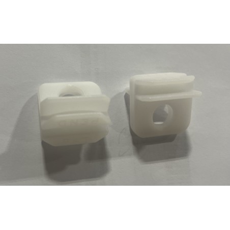 Replacement Squeeze clip for Adjustble arms  - Color White